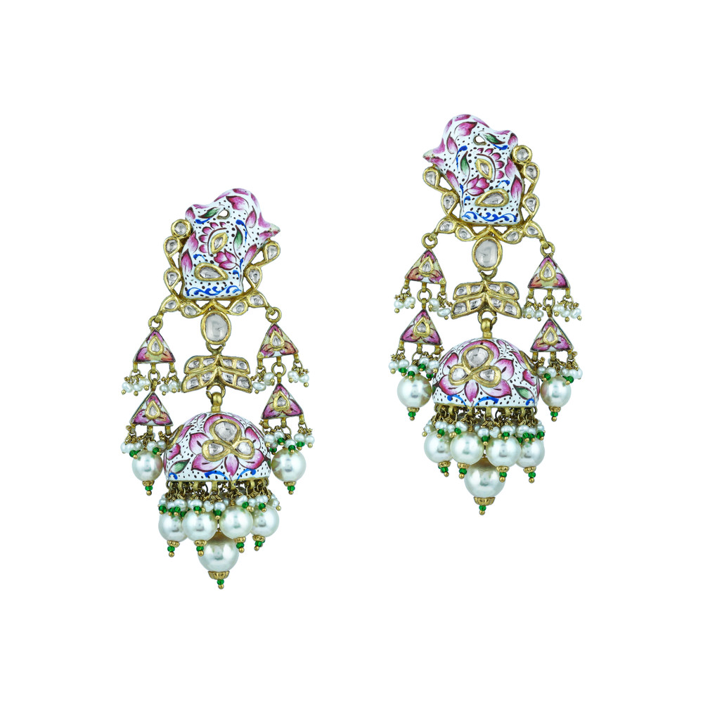 Earring with (JPS1912) Necklace