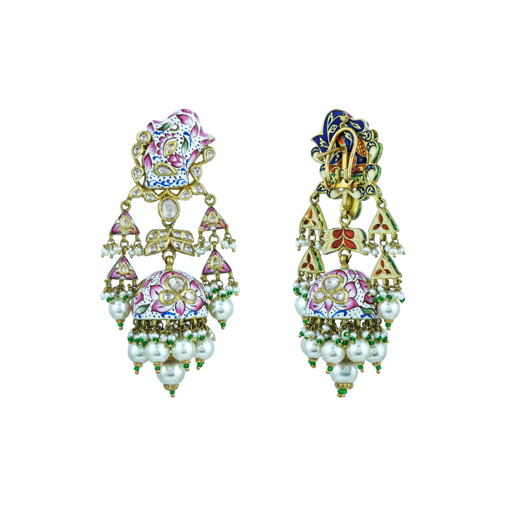 Earring with (JPS1912) Necklace