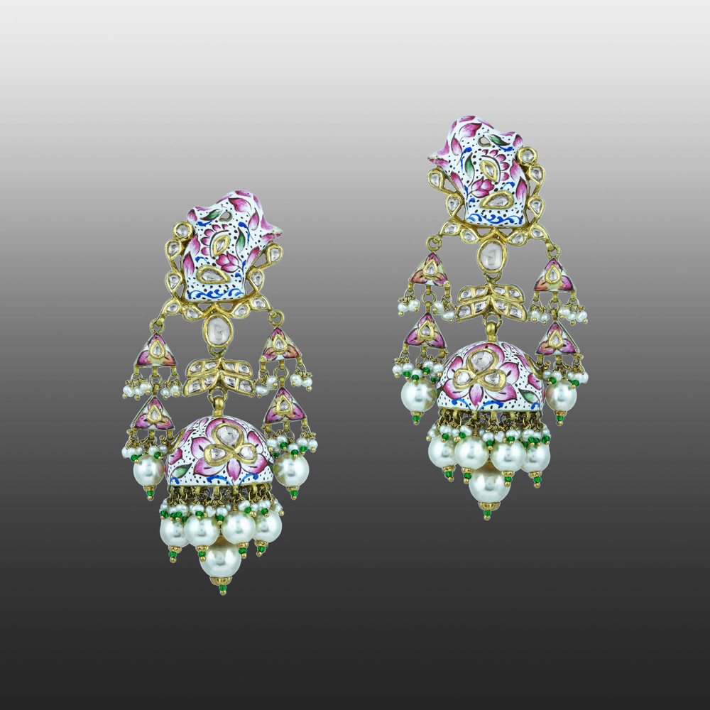 Earring with (JPS1912) Necklace
