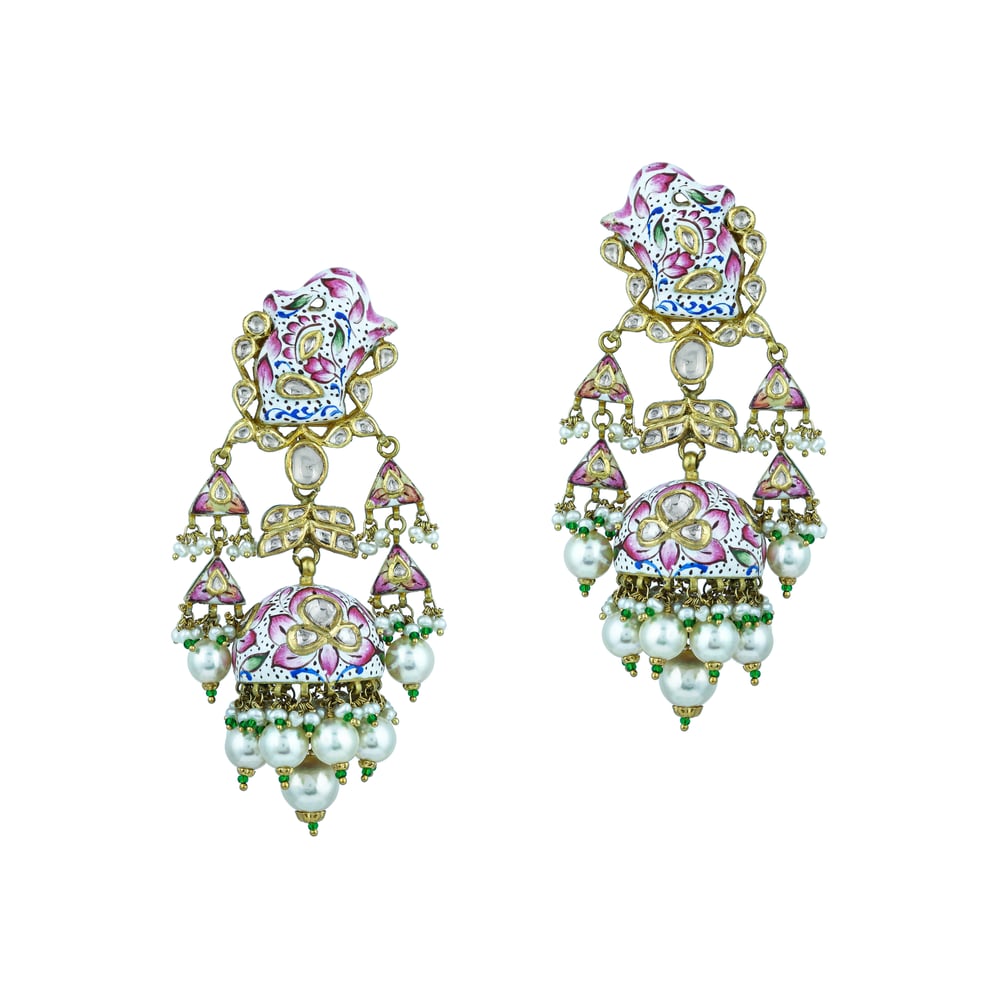 Earring with (JPS1912) Necklace