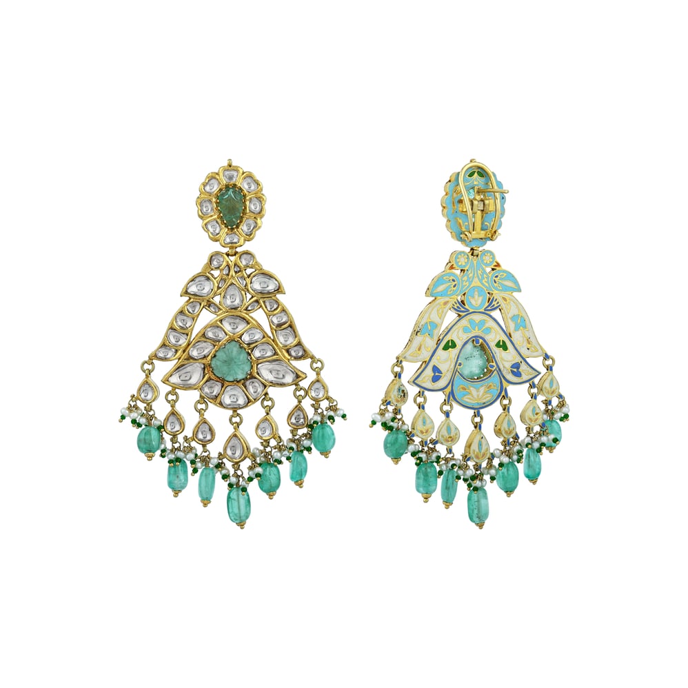 Earring with (HPS604) Necklace