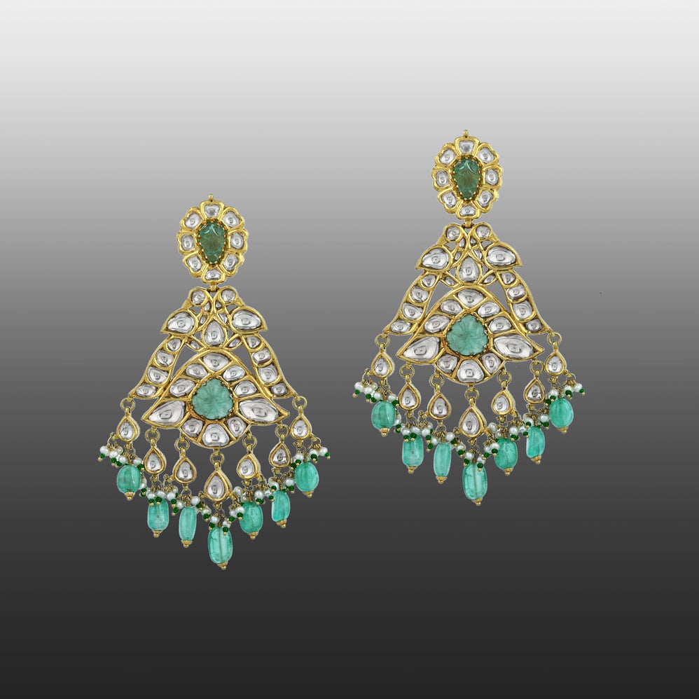 Earring with (HPS604) Necklace