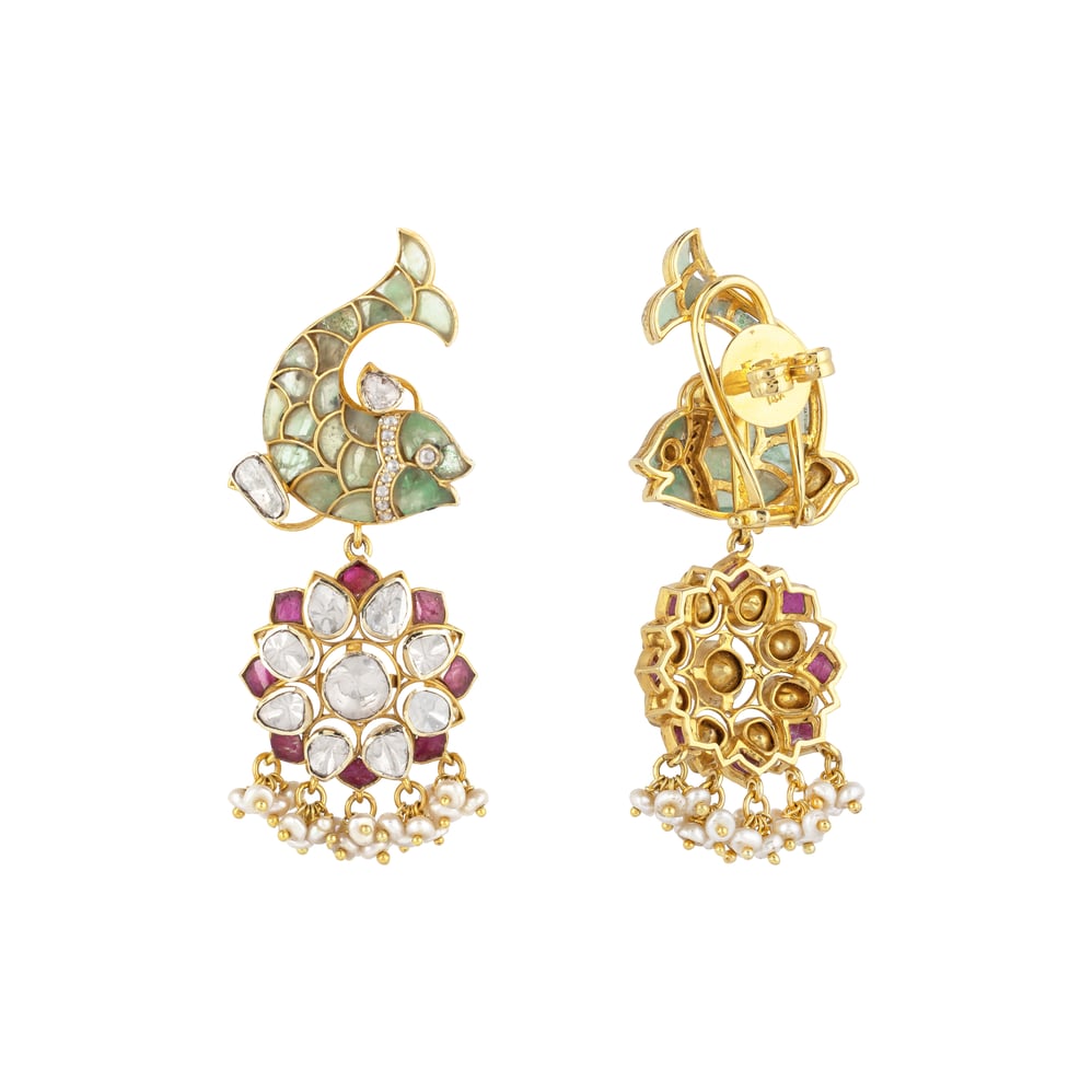 Earring with (B960) Necklace