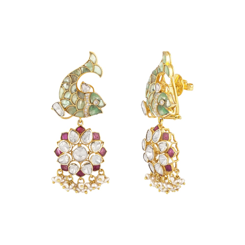 Earring with (B960) Necklace