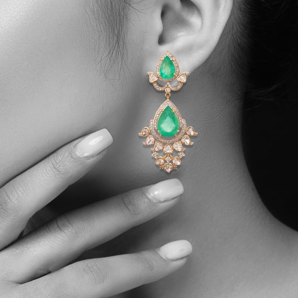 Earring with (NP257) Necklace