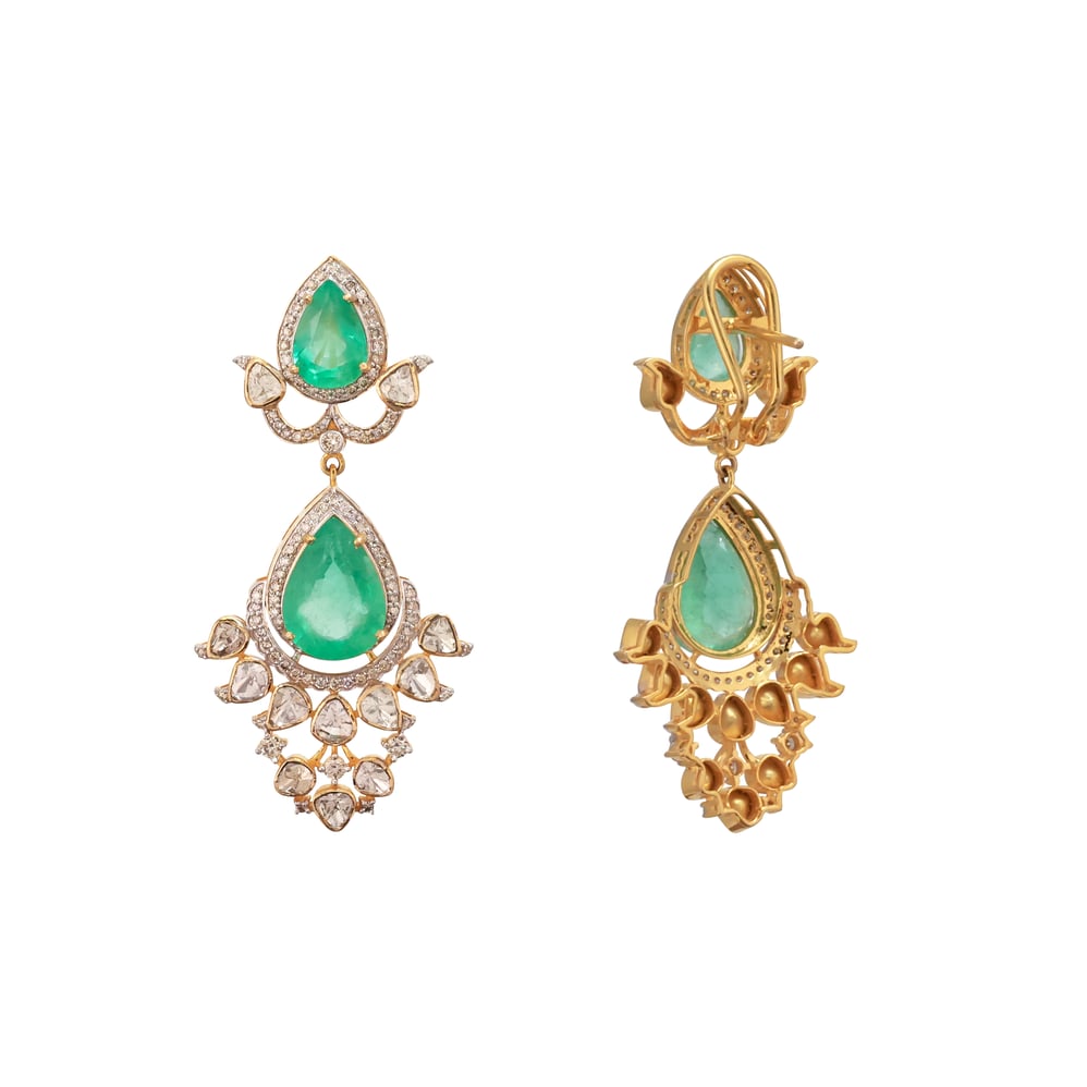 Earring with (NP257) Necklace