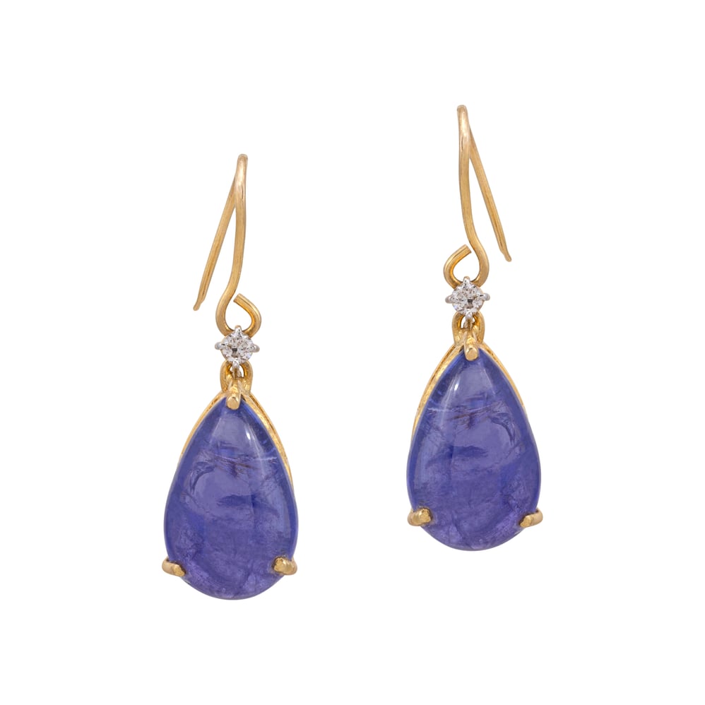 Tanzanite Drop Earrings