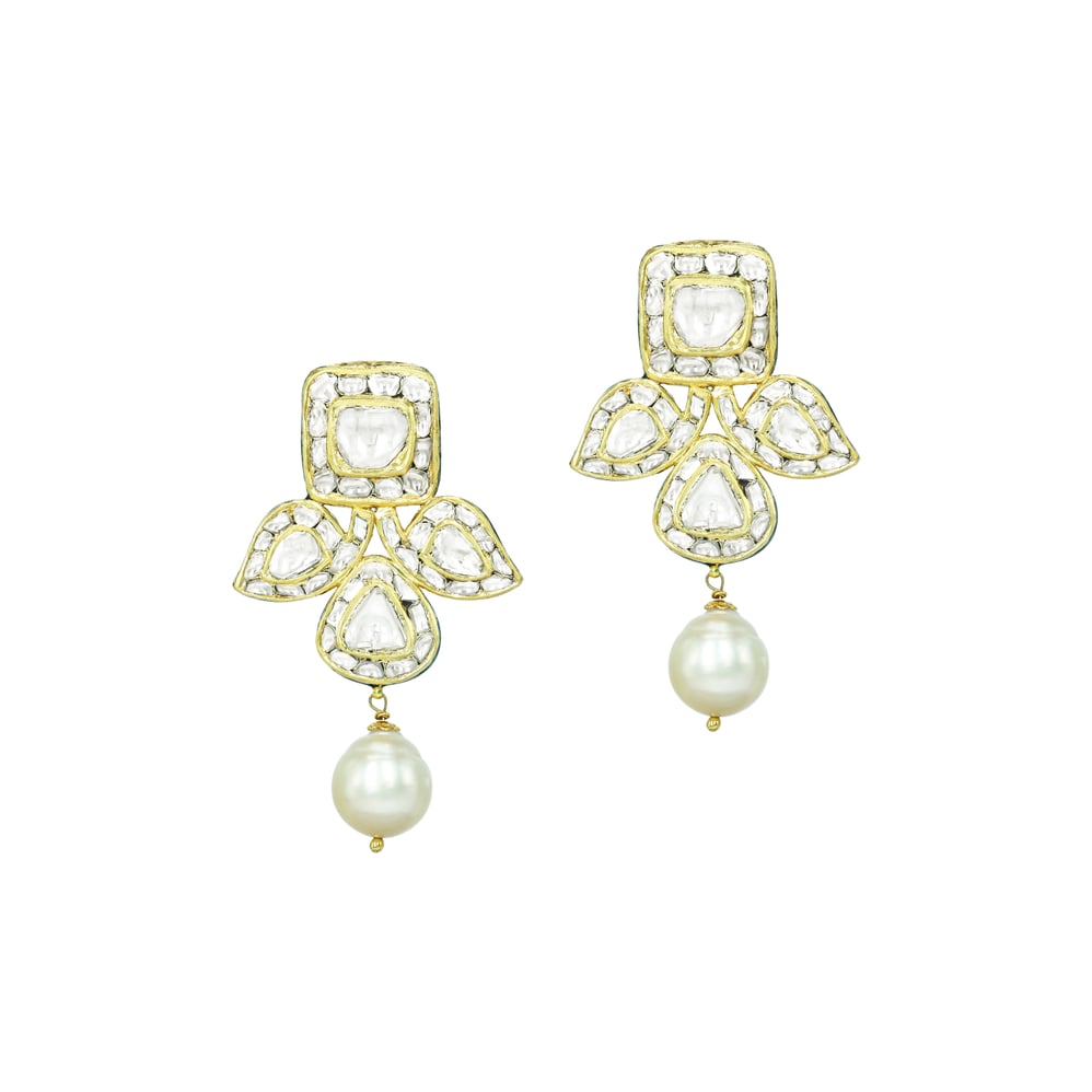 Earring with (SNO6256-KMNE3333) Necklace