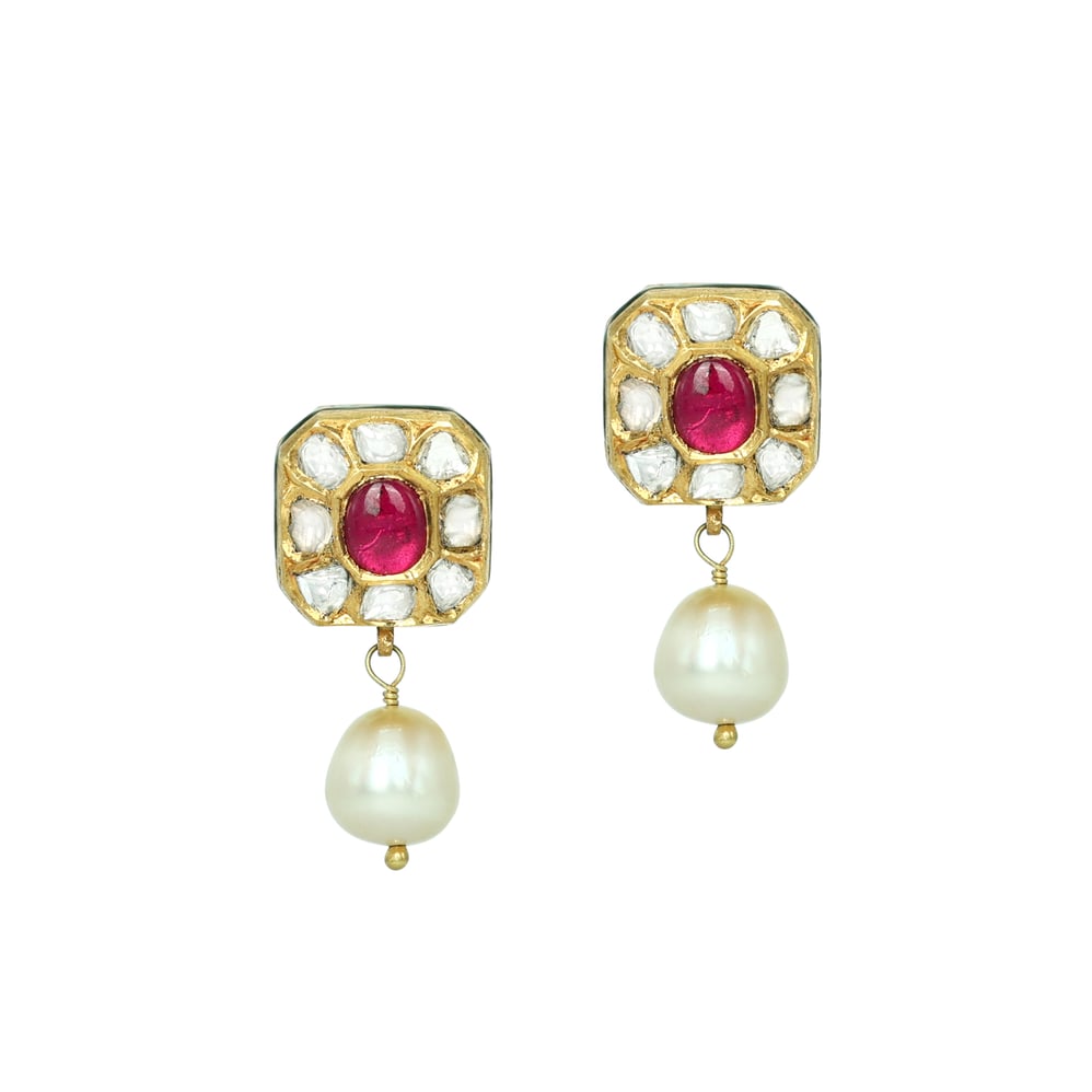 Earring with (SNO5846-KMNE3190) Necklace