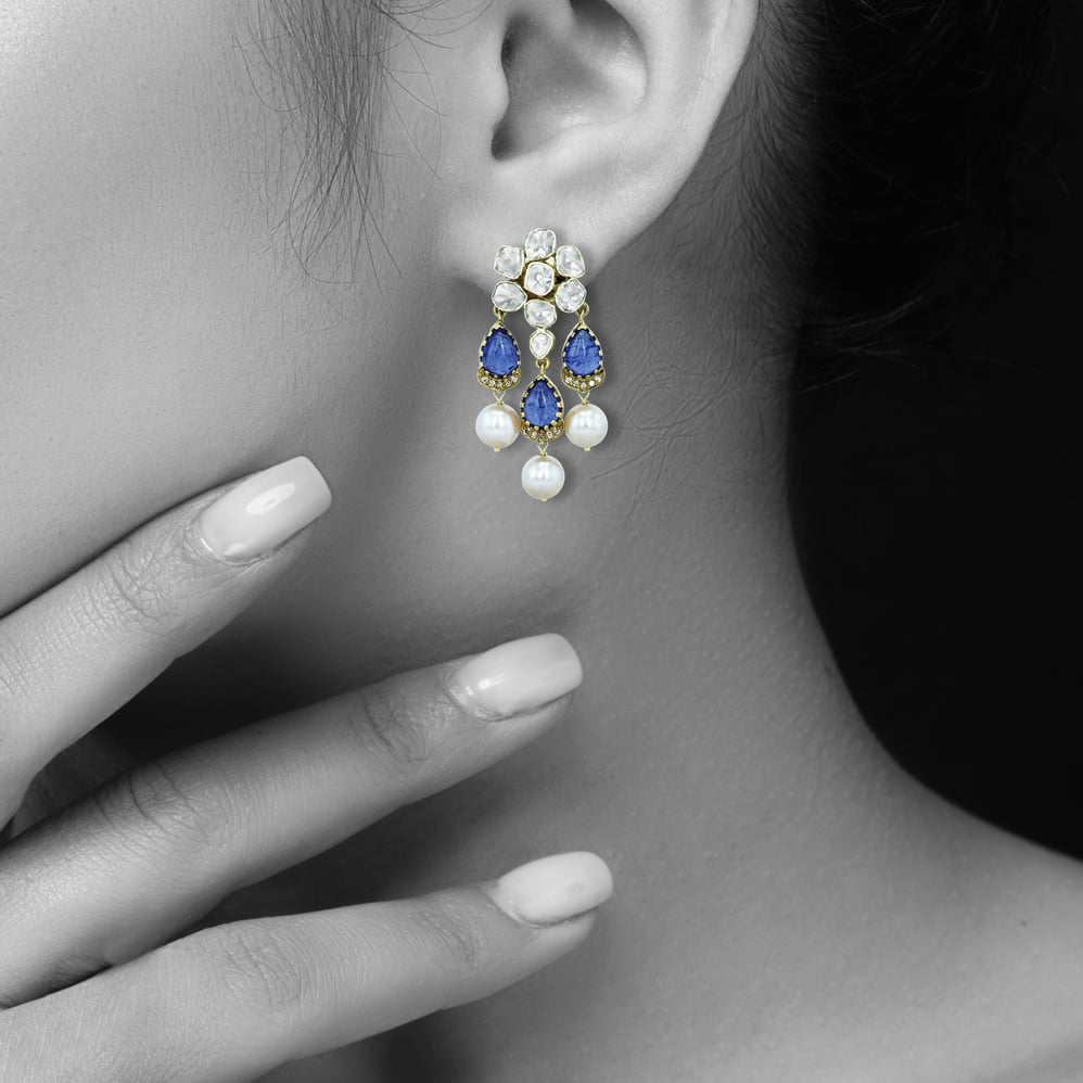 Earring with (NP168) Necklace