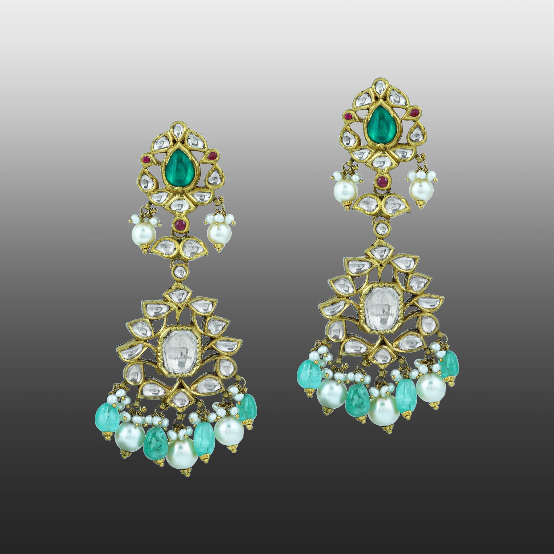 Earring with (JPS2058) Necklace