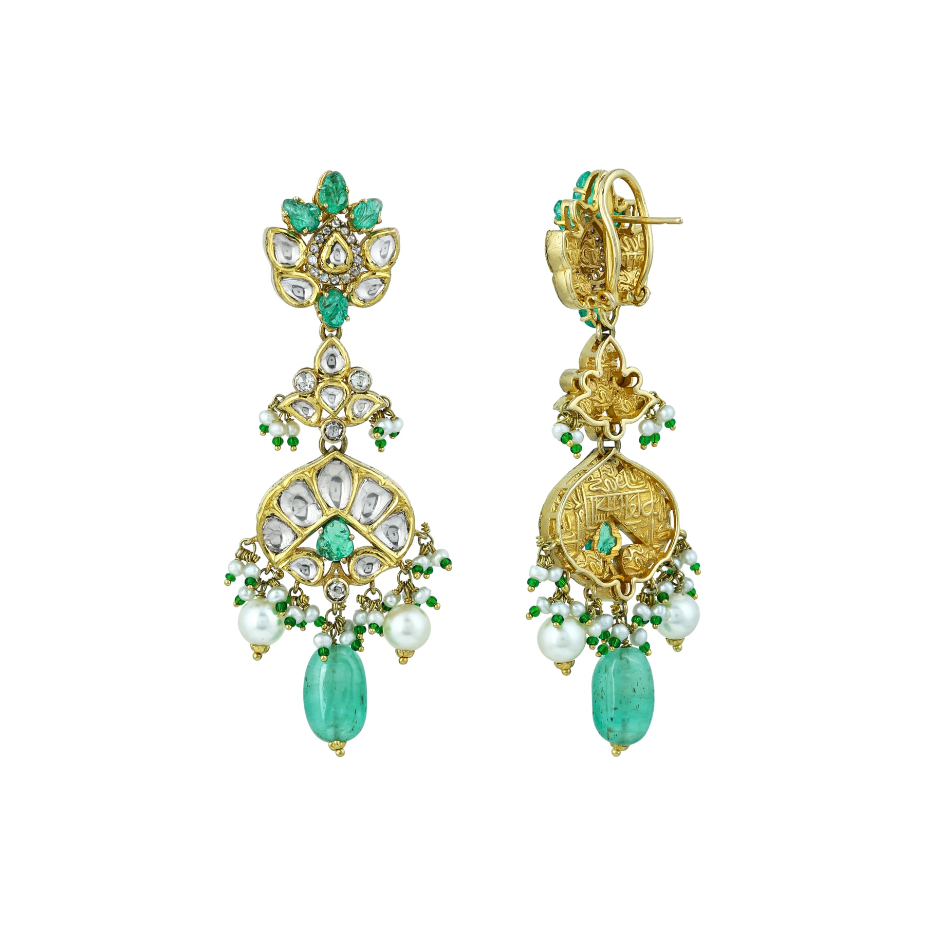 Earring with (HPS749) Necklace
