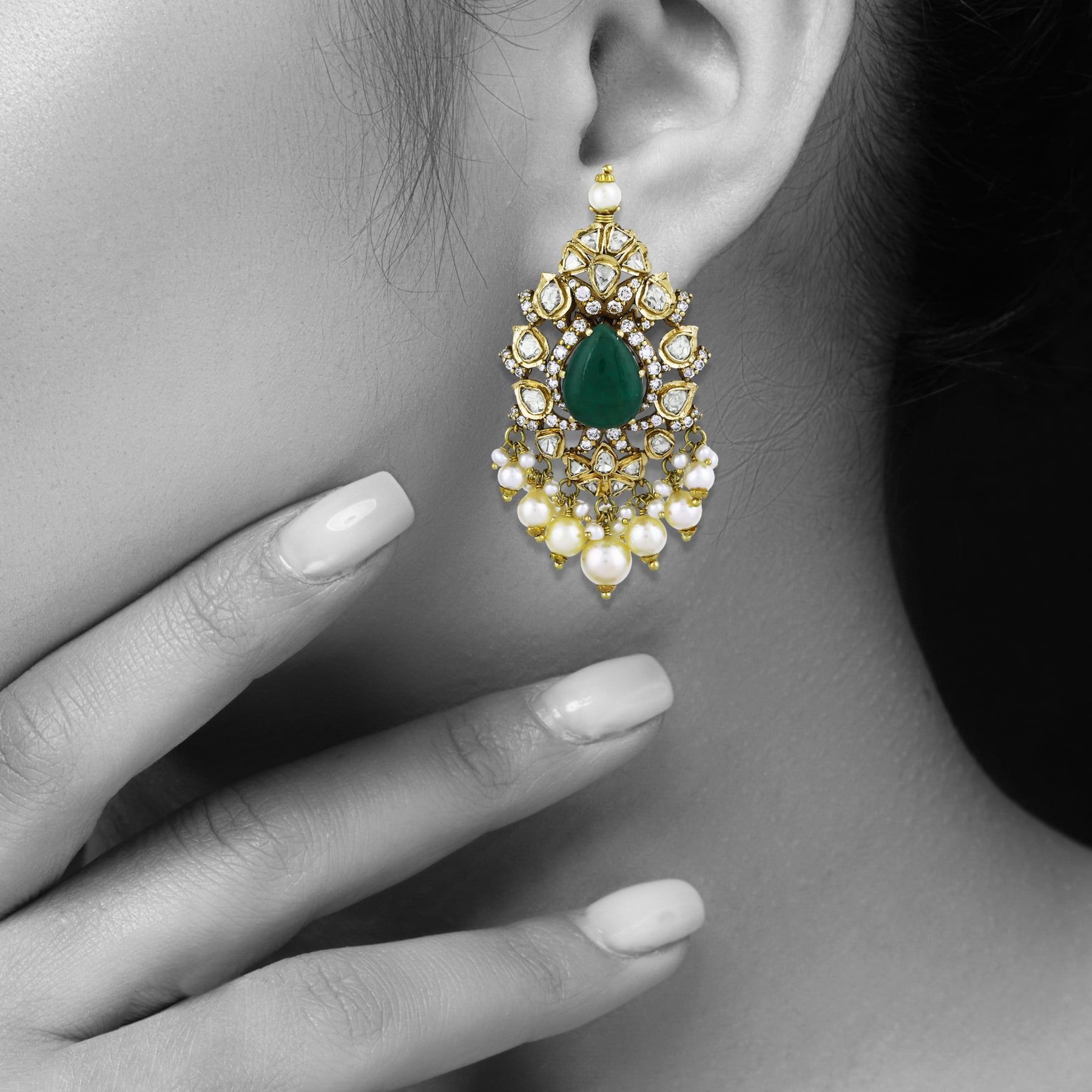 Earring with (B874) Necklace