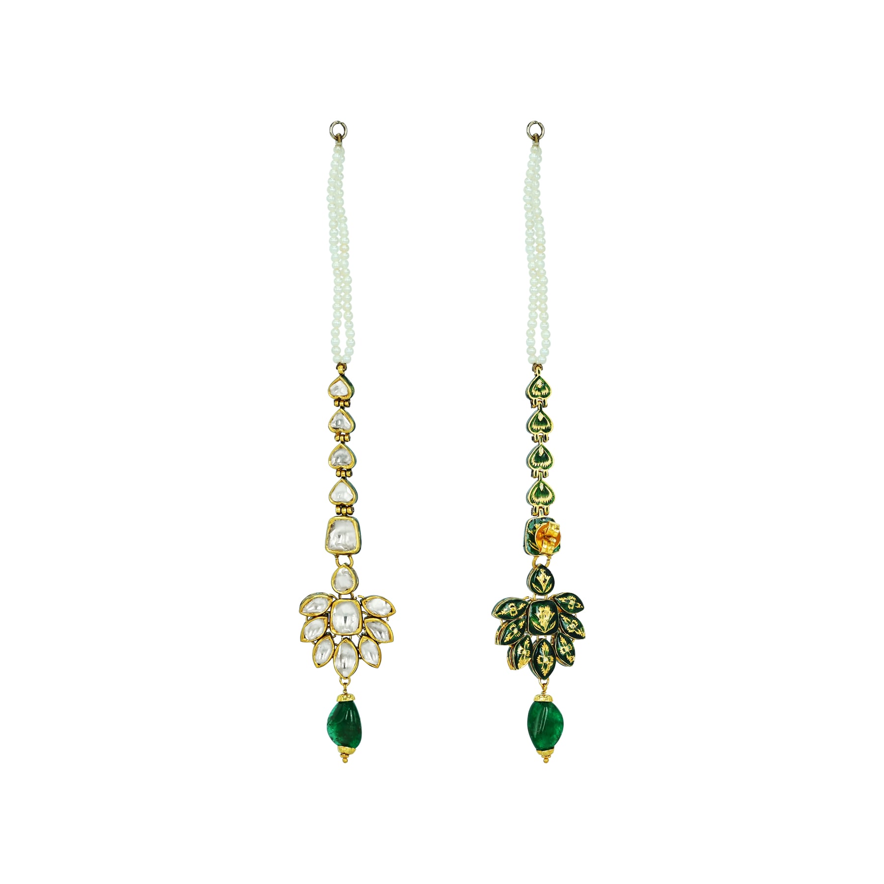 Earring with (NKCS0034-KMNE2892) Necklace
