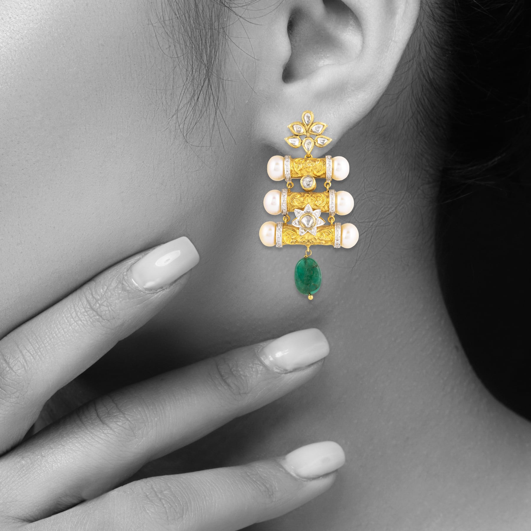 Earring with (SJ933) Necklace